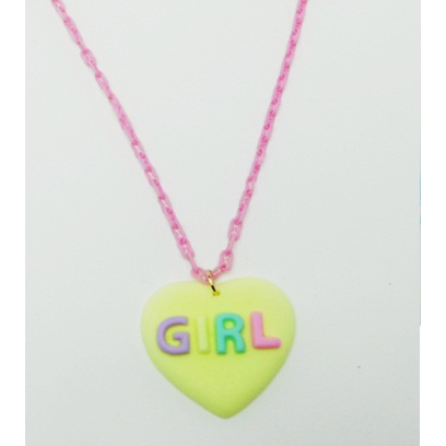 ハート甘カワネックレス 　レモネード