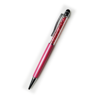 キラキラ2WAYボールペン　ピンク×ピンク